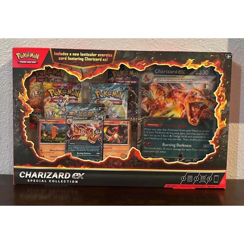 Pokemon TCG Charizard ex Special Collection Box Sealed Rare Exclusive